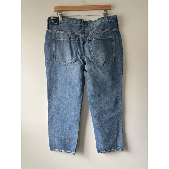 J.Crew Premium Slim Boyfriend Patched Denim Jeans Size 31 Petite Cotton NEW‎ - Picture 8 of 11